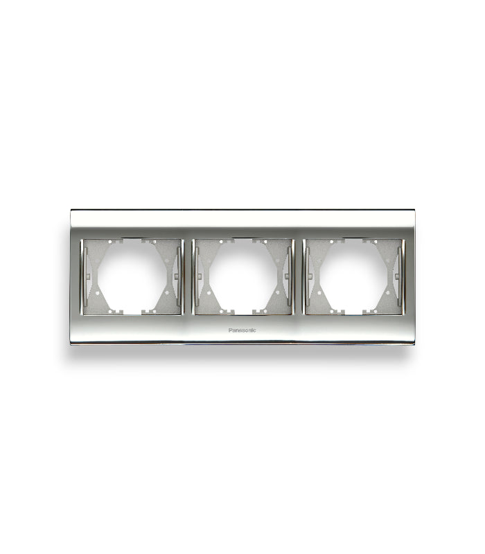 Panasonic Thea Blu Üçlü Yatay Çerçeve