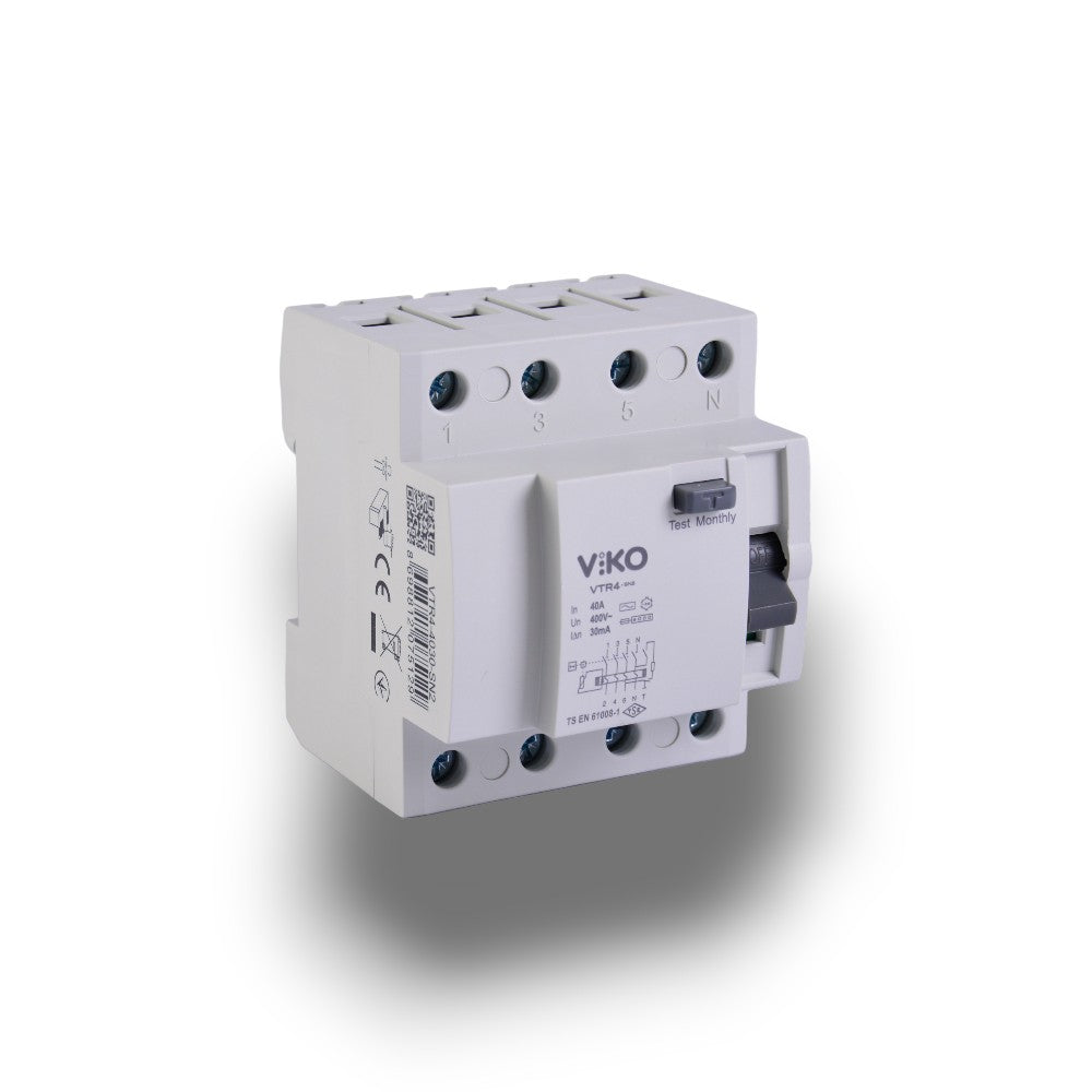 Viko 4X80A 300mA Kaçak Akım Koruma Rölesi ürün görseli