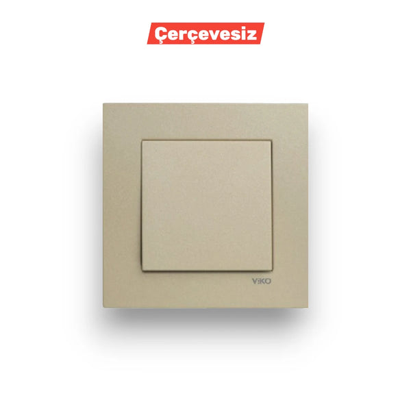Viko Artline Novella-Trenda Bronz Anahtar Priz Serisi | Komple Seri