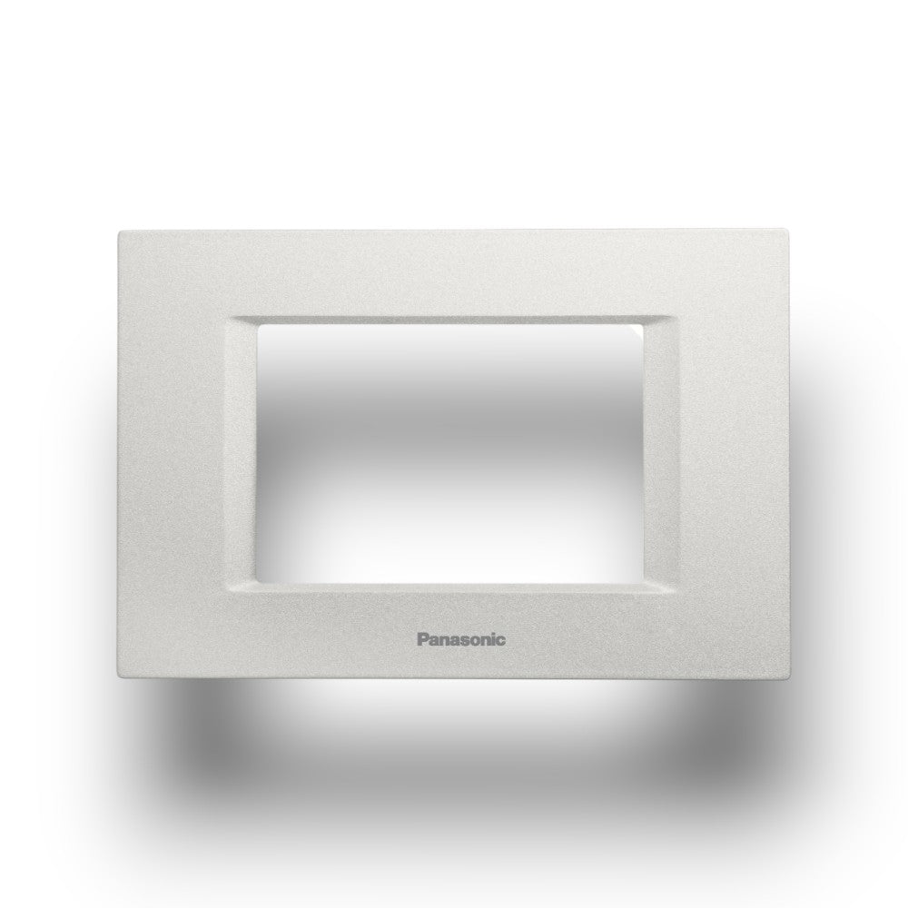 PANASONIC Opti̇ma Metali̇k Beyaz Çerçeveler 2m Çerçeve – ElektrikPasajı