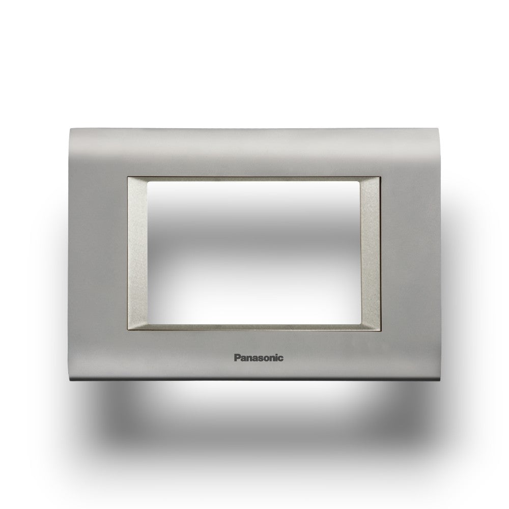PANASONIC Si̇stema Chrome Matt+Metalik Beyaz Çerçeveler 2m Çerçeve – ElektrikPasajı