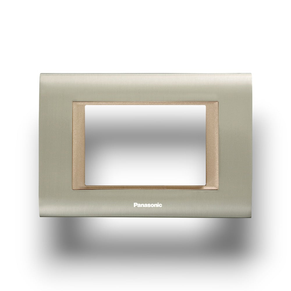 PANASONIC Si̇stema Inox Matt+Dore Çerçeveler 2m Çerçeve – ElektrikPasajı