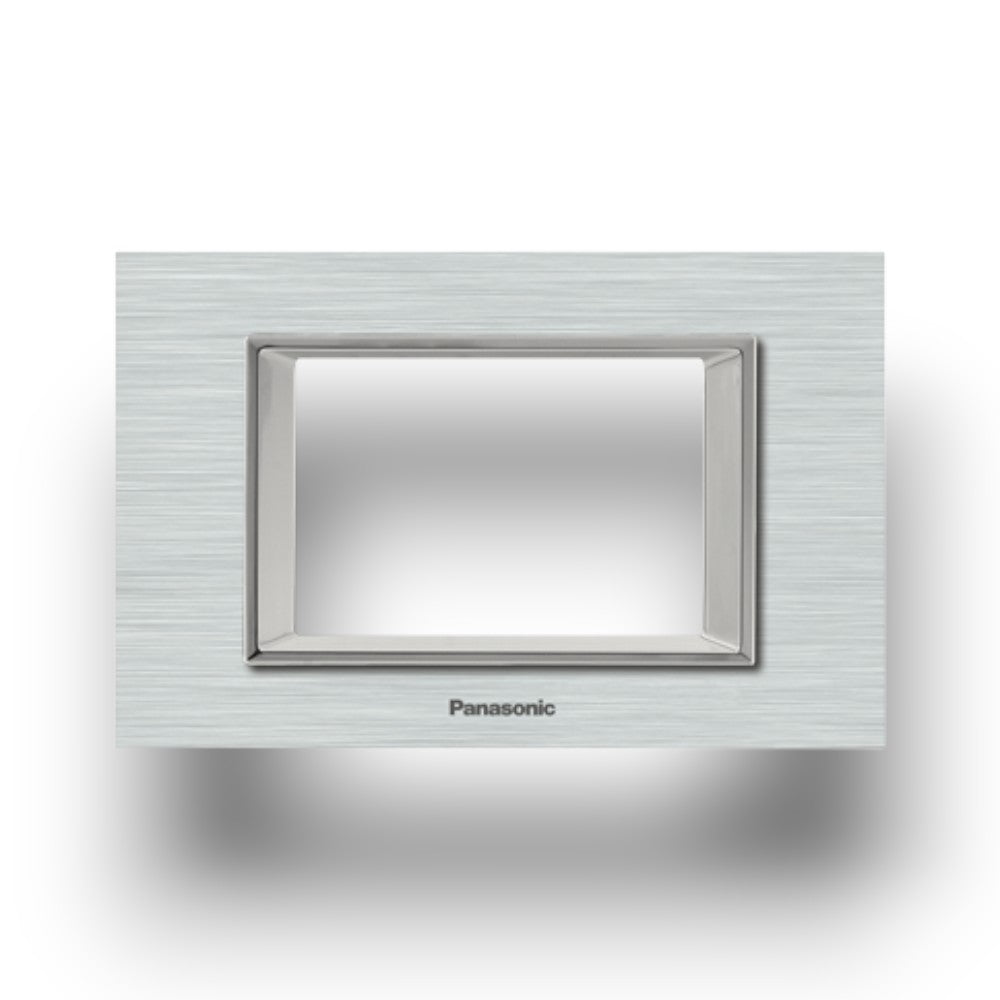 PANASONIC Ulti̇ma Eloxal Gümüş Çerçeveler 2m Çerçeve – ElektrikPasajı