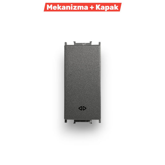 PANASONIC Modüler Permütatör (Ara Vavien) 1m Opak Beyaz – ElektrikPasajı