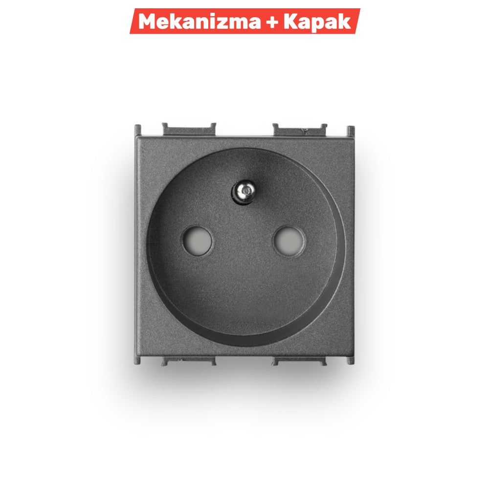 PANASONIC Modüler Ups Toprakli Pri̇z Ç.k. Opak Beyaz – ElektrikPasajı