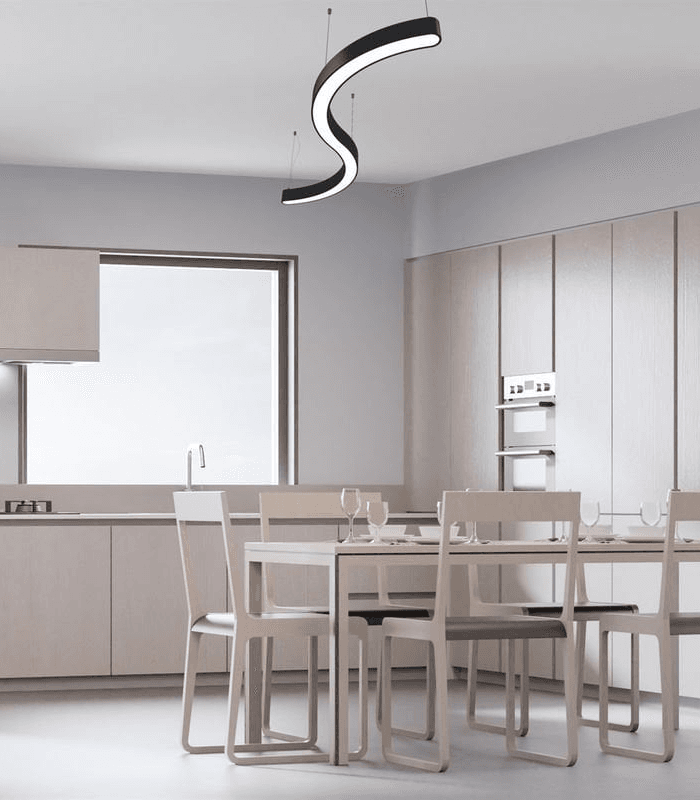Atanur Nawa 120 cm 50w Su Yolu Led Linear Armatür Beyaz 3000K - Sarı Işık Sarkıt ürün görseli