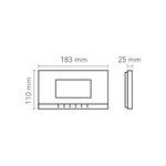 Audio 4.3″ Görüntülü Diafon Bus Plus (Mekanik Butonlu)