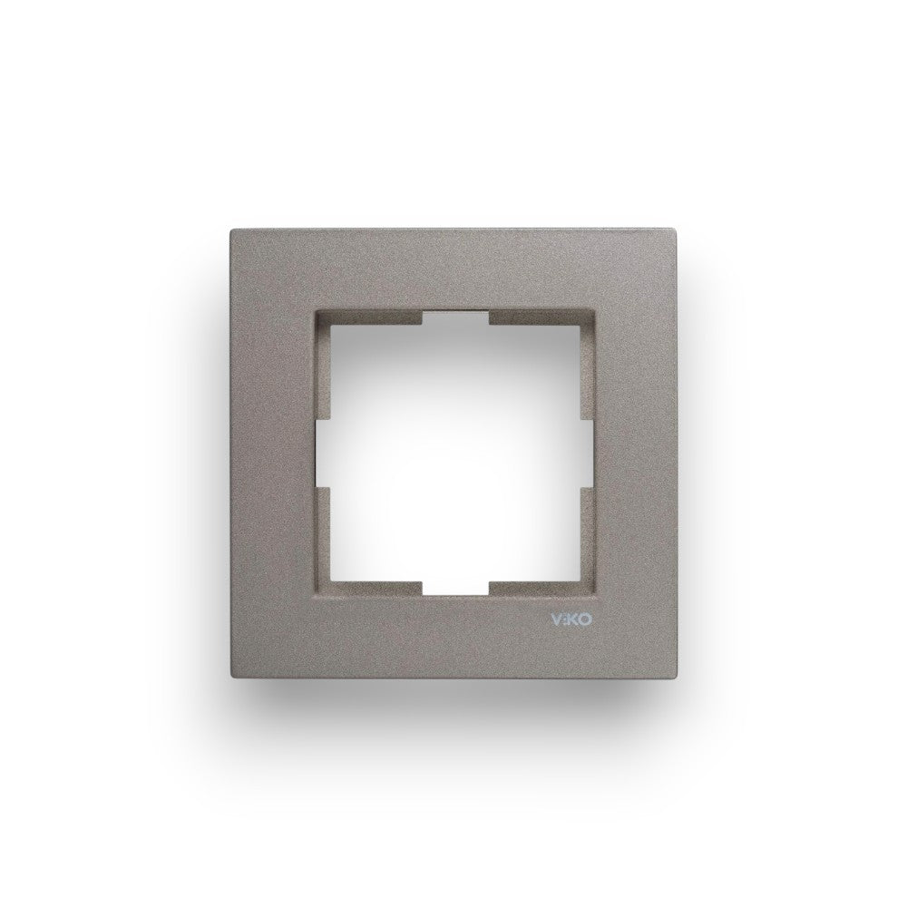 VİKO Novella Antrasi̇t Çerçeve Çeşitleri Tekli Çerçeve – ElektrikPasajı