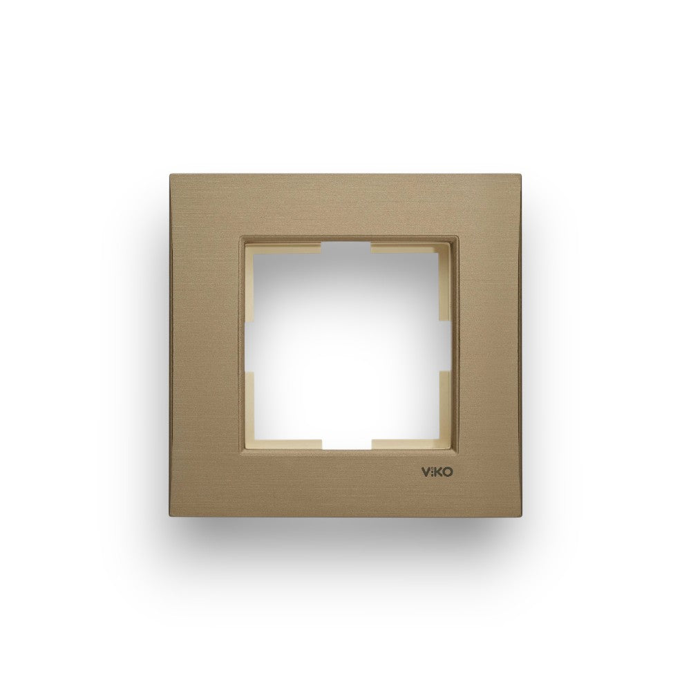 VİKO Novella Bronz Çerçeve Çeşitleri Tekli Çerçeve – ElektrikPasajı
