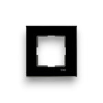 VİKO Novella Cam Düz Si̇yah Çerçeve Tekli – ElektrikPasajı