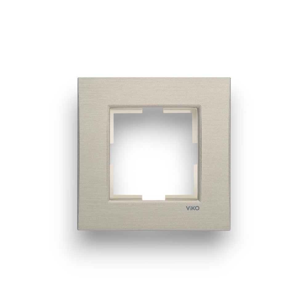 VİKO Novella Eloxal Bronz Çerçeve Tekli – ElektrikPasajı