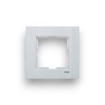 VİKO Novella Gümüş Çerçeve Çeşitleri Tekli Çerçeve – ElektrikPasajı