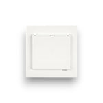 Viko Karre/Meridian Beyaz Energy Saver – çerçeveyle takılı görünüm