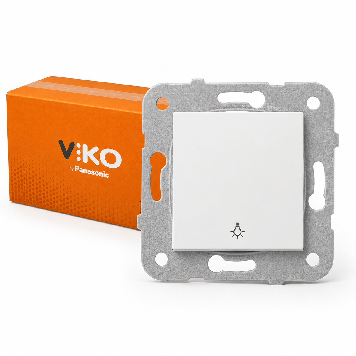 Viko Karre Meridian Beyaz Light 120 Adet Koli - Viko by Panasonic