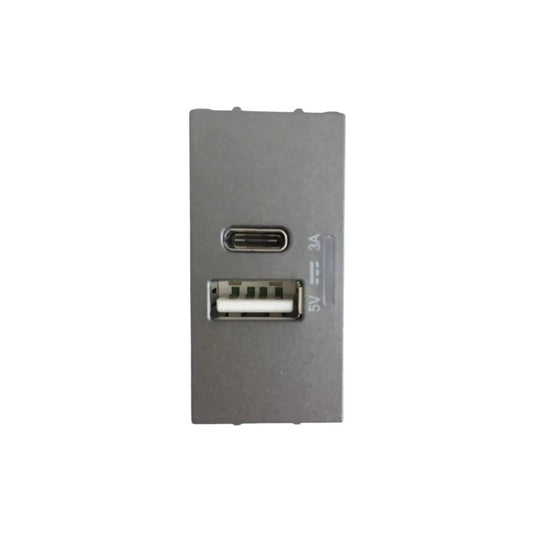 PANASONIC Moduler Usb Type A+c 5v 3a 1m Opak Beyaz – ElektrikPasajı